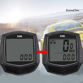Đồng hồ đo vận tốc xe đạp có màn hình LCD