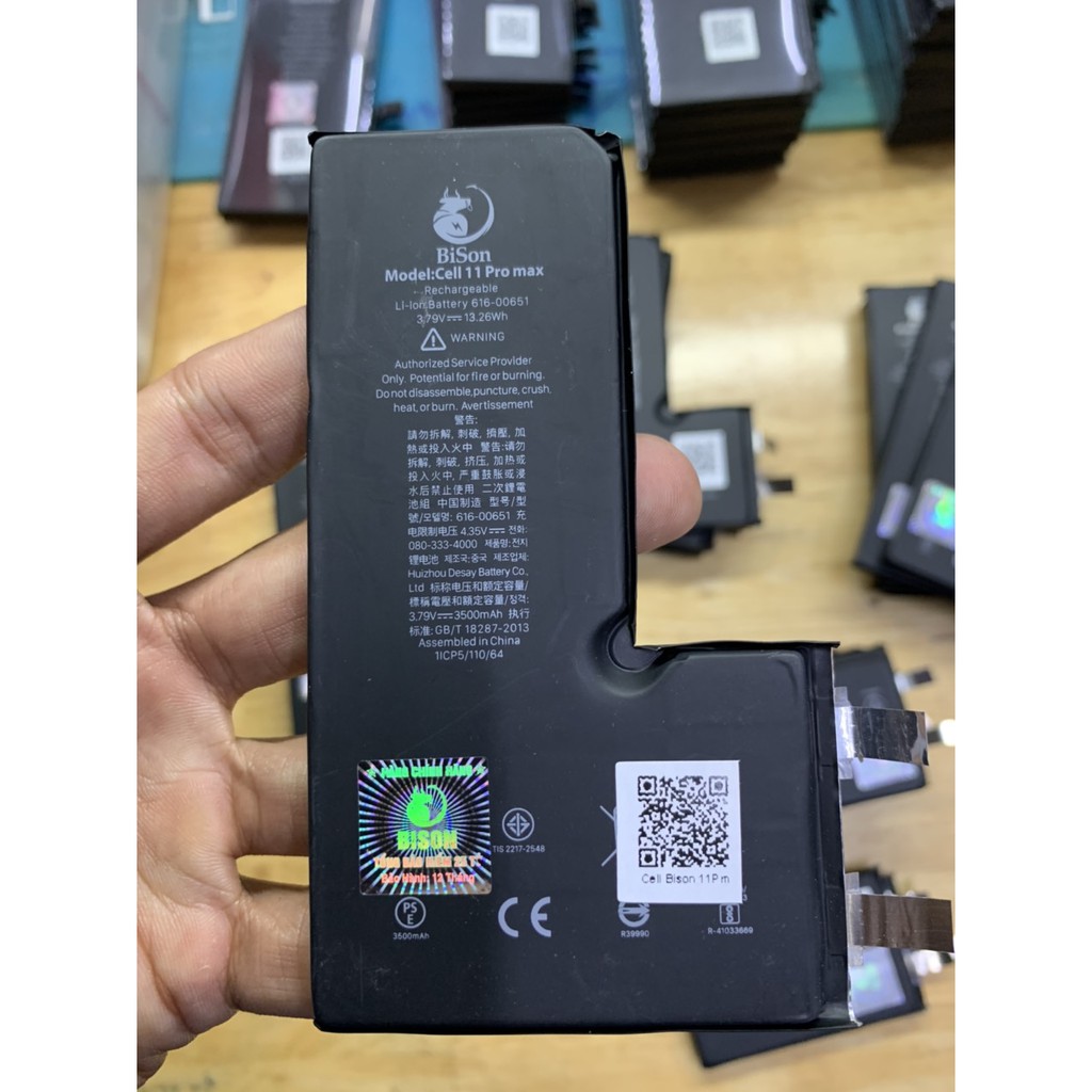 Phôi Pin/ Cell Pin Xs, Xs Max, 11, 11 Pro, 11 Pro Max Bison