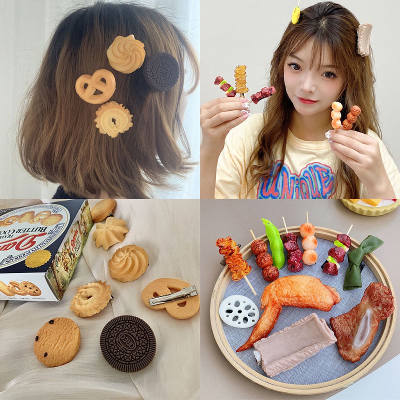 Kẹp tóc phong cách hoạt hình vui nhộn đáng yêu