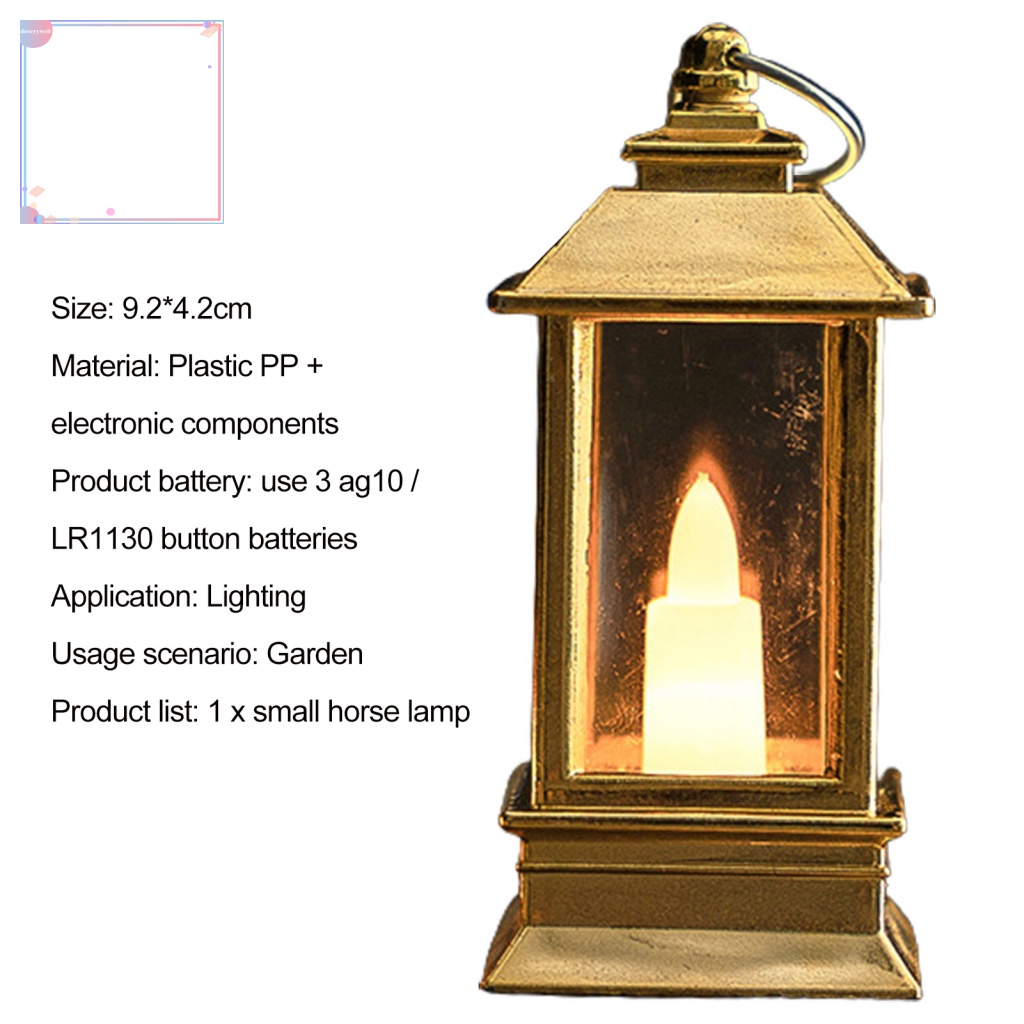 Đèn Lồng Treo Cạnh Giường Hình Nến Trang Trí Tiệc Cưới / Giáng Sinh Chạy Bằng Pin