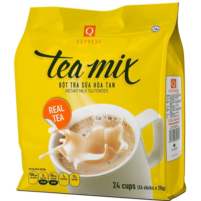 Trà sữa hoà tan Tea Mix Trần Quang - 24 gói