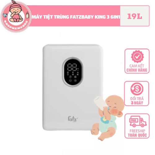 Máy tiệt trùng sấy khô UVC - LED Fatzbaby KING 3 (19L)