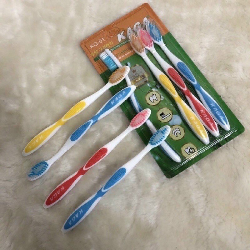 COMBOM 4 CÂY BÀN CHẢI THAN TRE