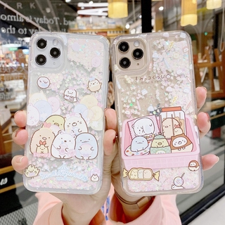 ốp điện thoại Kim Tuyến Nước Họa Tiết Cô Gái Năm Mới Cho Iphone 11 12 Mini 12pro Max 7 8 Plus X Xr Xs Max 11pro
