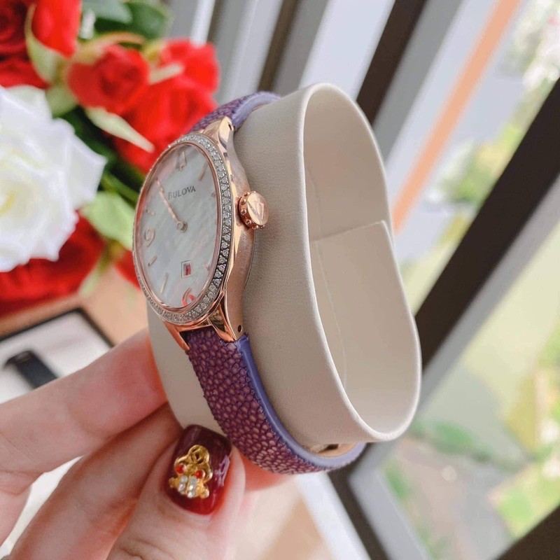 SET ĐỒNG HỒ NỮ BULOVA NỮ 98