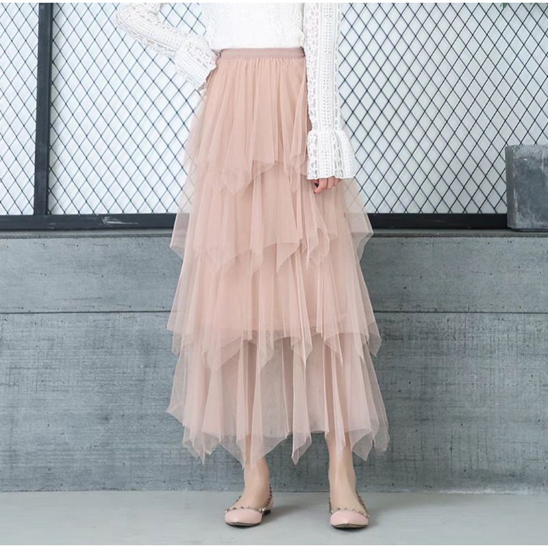 chân váy tầng dài maxi Hàng Qc | BigBuy360 - bigbuy360.vn