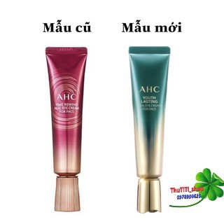 Kem Mắt AHC PRIVATE REAL EYE CREAM FOR FACE #MẪU MỚI MÀU XANH