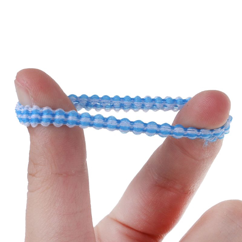 Bộ 100 cái thun buộc tóc đuôi ngựa mềm