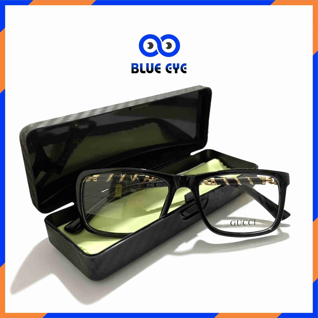 Gọng kính gucci mắt vuông thời trang nam nữ