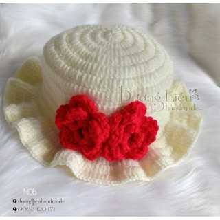 Nón len tai bèo cho bé yêu - Dương liễu handmade