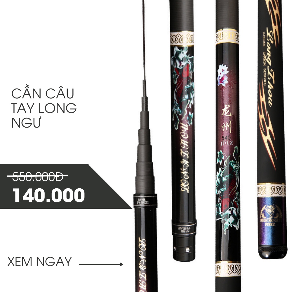Cần Câu Tay Carbon Long Ngư