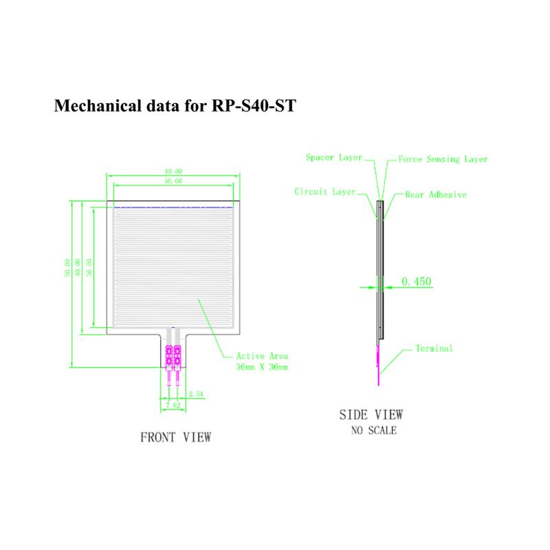 Miếng Dán Cảm Biến Áp Suất RP-S40-ST