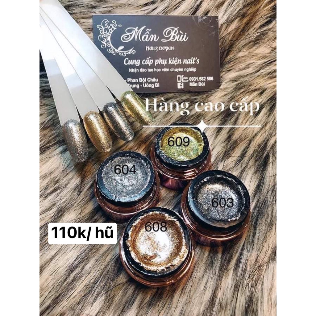 Gel nhũ siêu sáng hàng BARBIE MIRAGE - gel nhũ vẽ viền, phụ kiện nail