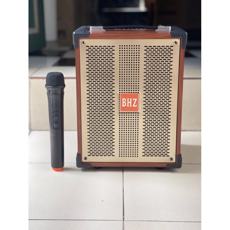 Loa xách tay di động BHZ106 kèm 1 micro cầm tay có bluetooth