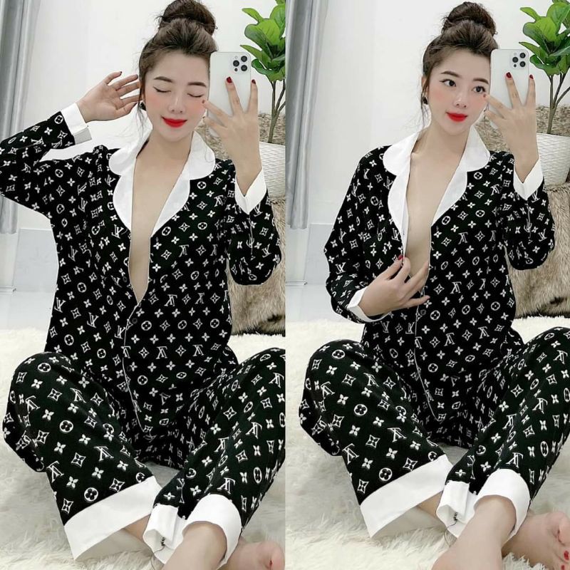 PIJAMA ĐỒ BỘ CAO CẤP CHẤT LỤA MAI NGÔ CỰC XỊN MẪU THIẾT KẾ ĐỘC QUYỀN - SHOP DƯƠNG XUÂN