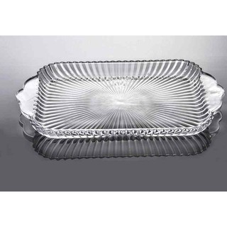 Khay thủy tinh cao cấp khía