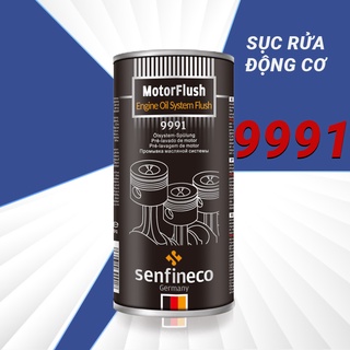 Súc rửa động cơ Senfineco 9991 Motor Llush Engine Oil System Flush dung tích 443ml
