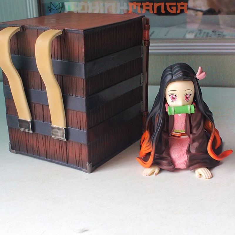 [CÓ QUÀ] Mô hình Nezuko Kamado (nhân vật em gái Tanjiro) figure Kimetsu no Yaiba Thanh Gươm Diệt Quỷ Cứu Nhân Tanjirou