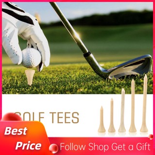 Bộ 100 Phụ Kiện Đánh Golf Bằng Gỗ 5 Kích Cỡ Thân Thiện Với Môi Trường