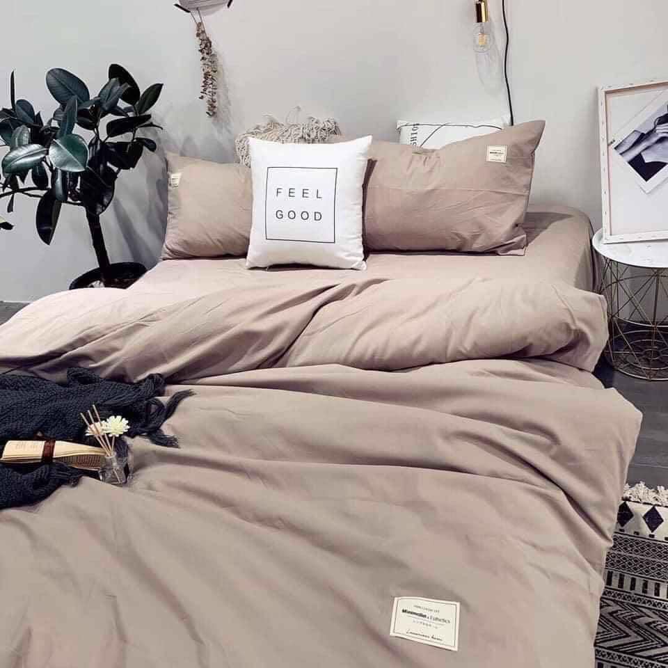 Bộ chăn ga gối cotton tici