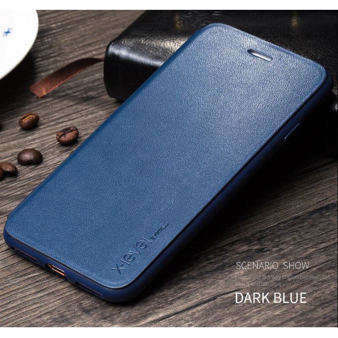 Bao da iPhone 7 Plus FIBCOLOR PIPILU X-Level HongKong