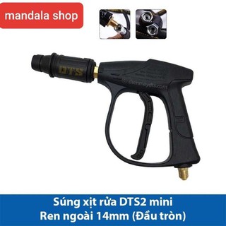 Súng rửa xe, Súng xịt áp lực cao chân bé ren ngoài lồi 14mm