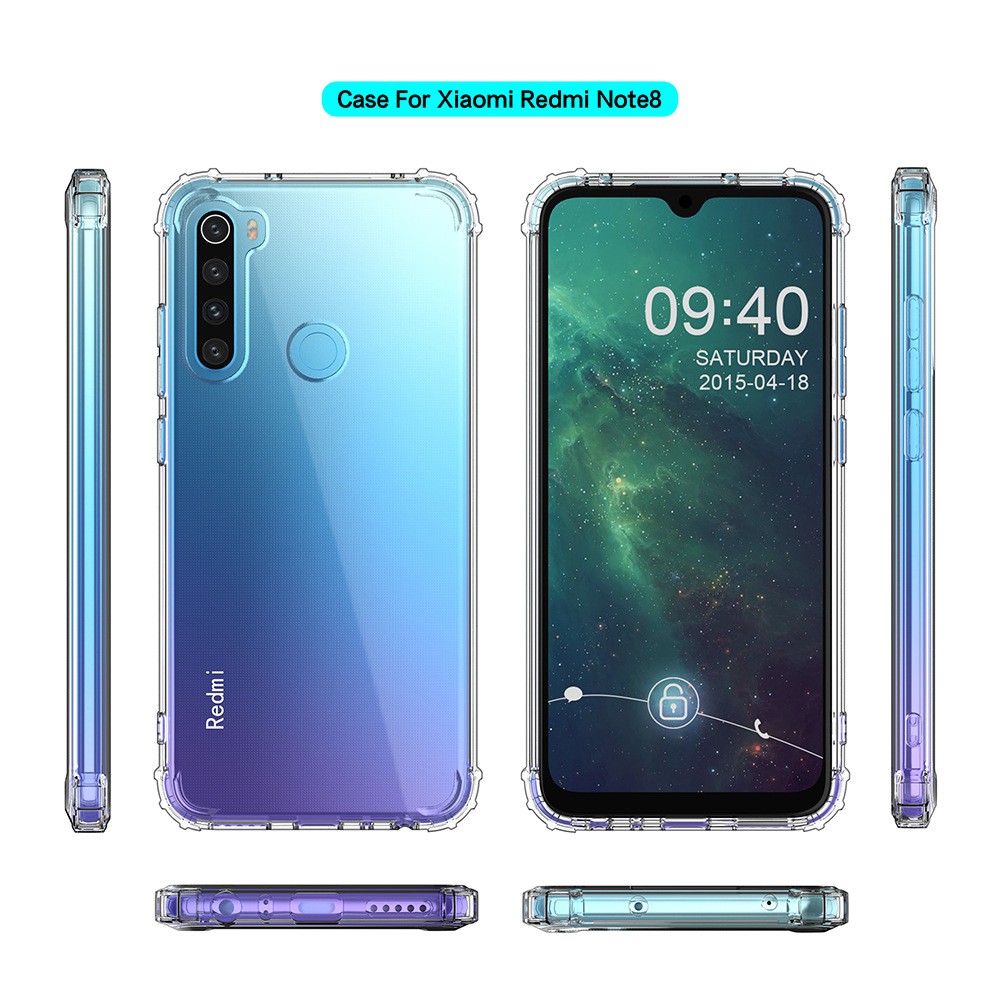 [Loại Xịn] Kính Cường Lực Redmi Note 8 Full Màn Trong Suốt Cảm Ứng Nhạy Chống Va Đập Tặng Kèm Khăn Lau