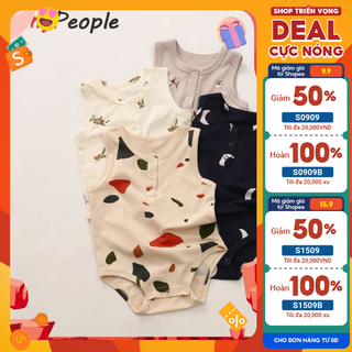 Bộ Body Họa Tiết Cho Bé Trai Và Bé Gái Chất Liệu Vải Cotton Thoáng Mát - Kẹo Baby - Thời trang trẻ em - Quần áo trẻ em