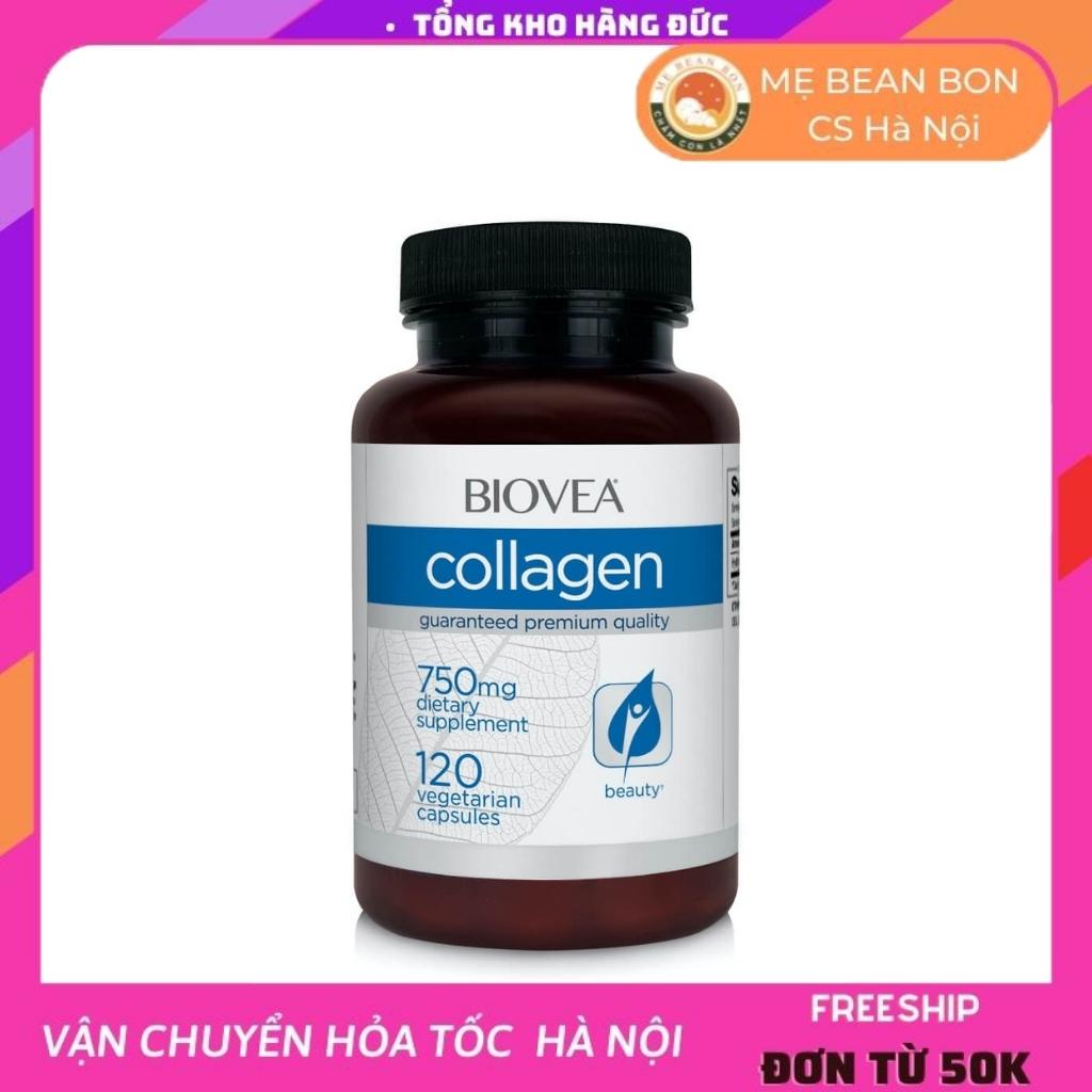 viên uống Collagen Biovea 750mg 120 viên của Đức hỗ trợ đẹp da ngăn lão hóa
