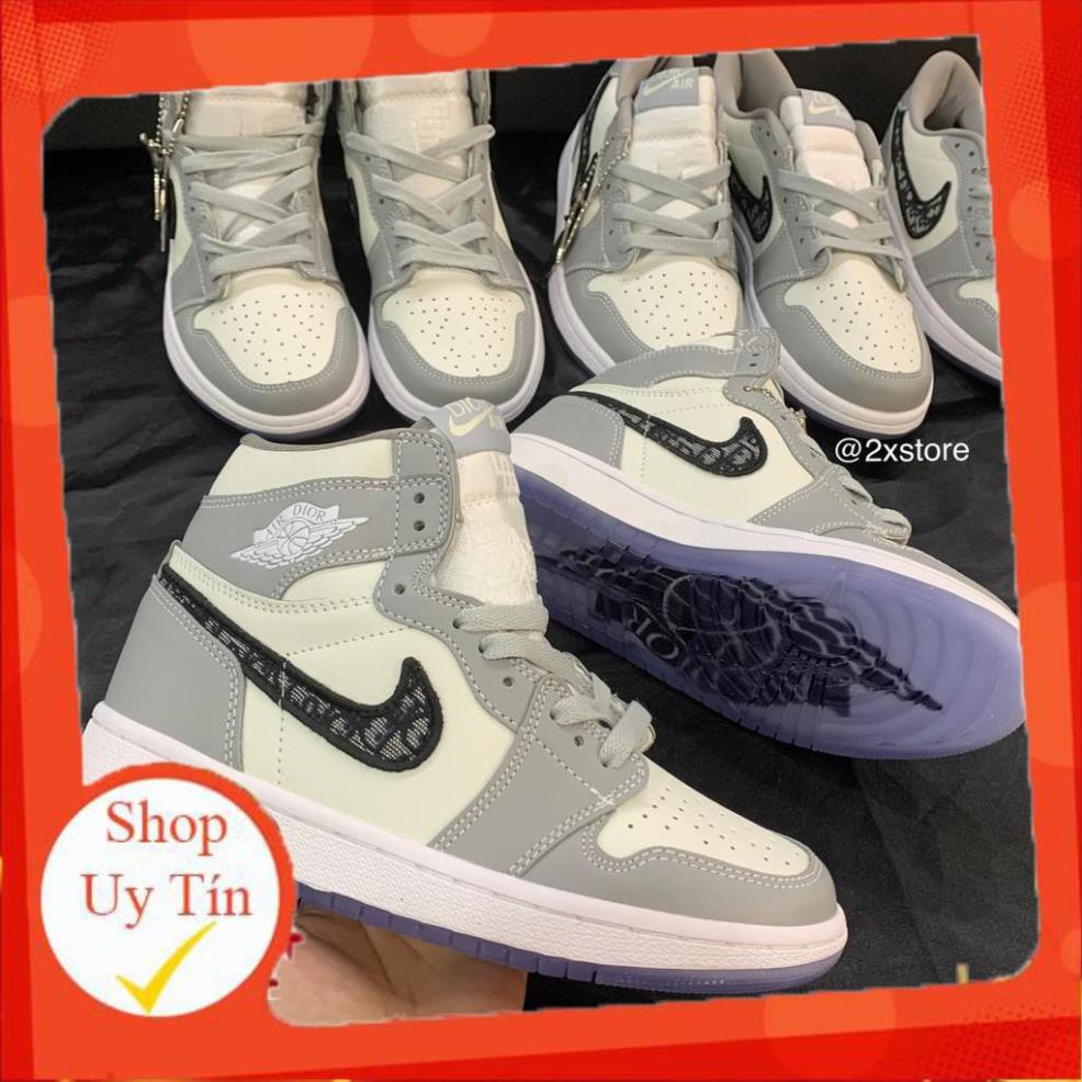 [FREESHIP- BẢO HÀNH 1 Năm THÁNG] Hàng Đẹp Có Sẵn Giày Thể Thao Nam Nữ JD Cao Cổ đế trong up 1