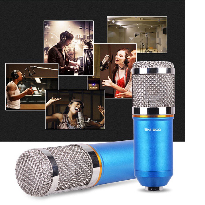 Micro BM800 -Micro Thu Âm Hát Karaoke Live Stream