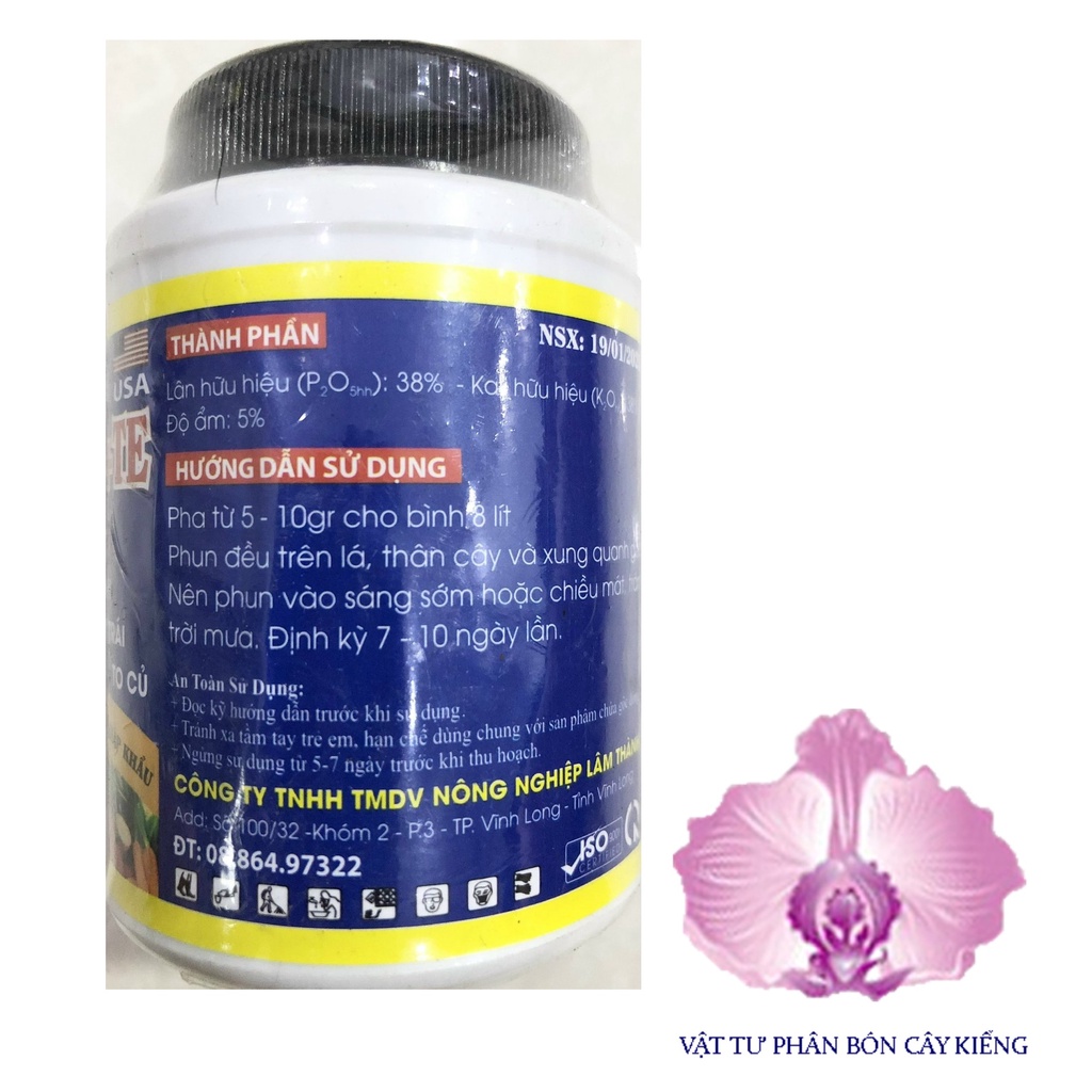 LT-0-40-40+TE Kích thích ra hoa mạnh, dưỡng hoa đậu trái, to trái to củ - #298A# 100g