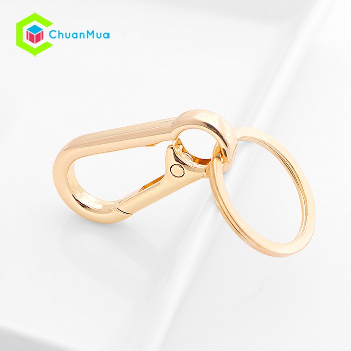 Móc Khóa Cài Thắt Lưng Cho Nam Treo Chìa Khóa Xe Bằng Đồng ( Móc Đai Lưng Móc Đỉa Quần Carabiner )
