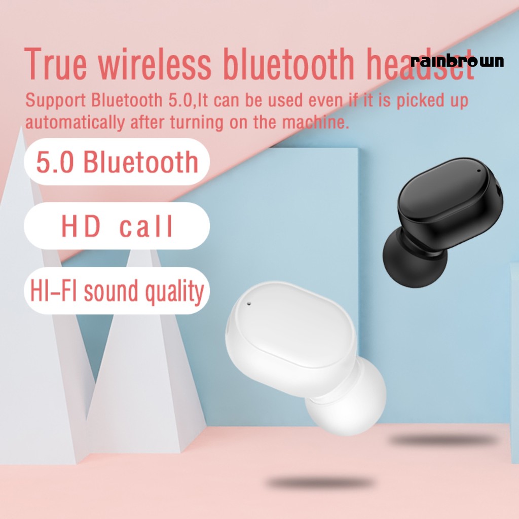 Tai Nghe Bluetooth 5.0 Không Dây Dành Cho Điện Thoại Xiaomi / Huawei