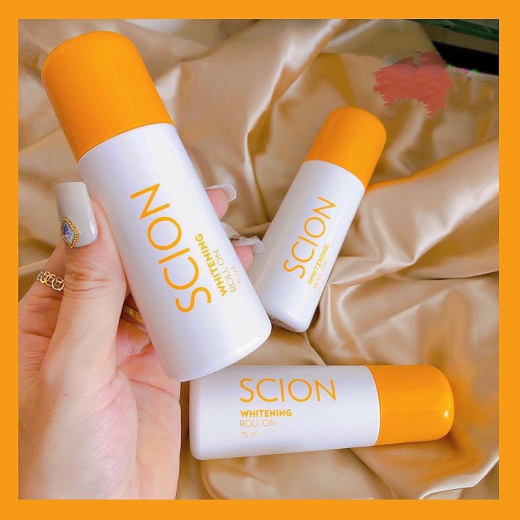 (Mẫu mới) Lăn Khử Mùi, Trắng Da Scion Pure White Roll On Của Mỹ