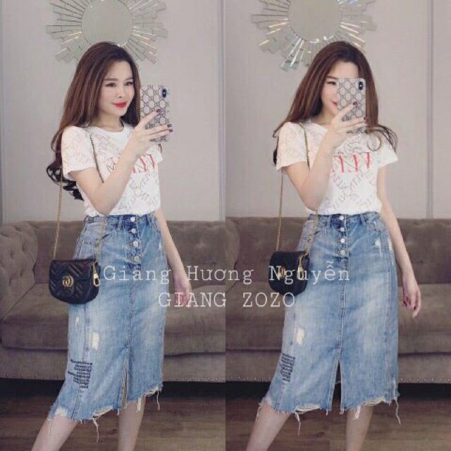 Chân váy jean hot | BigBuy360 - bigbuy360.vn