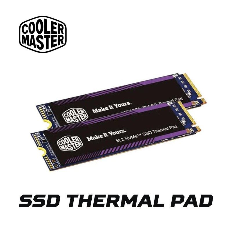 Miếng dán tản nhiệt SSD M.2 NVME COOLER MASTER (THERMAL PAD) - Hàng chính hãng