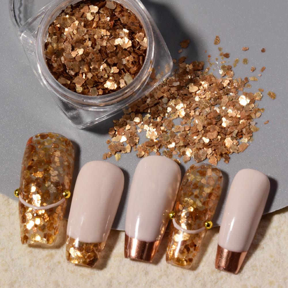 OCEANMAP Hạt Kim Sa 3D Đính Móng Nghệ Thuật