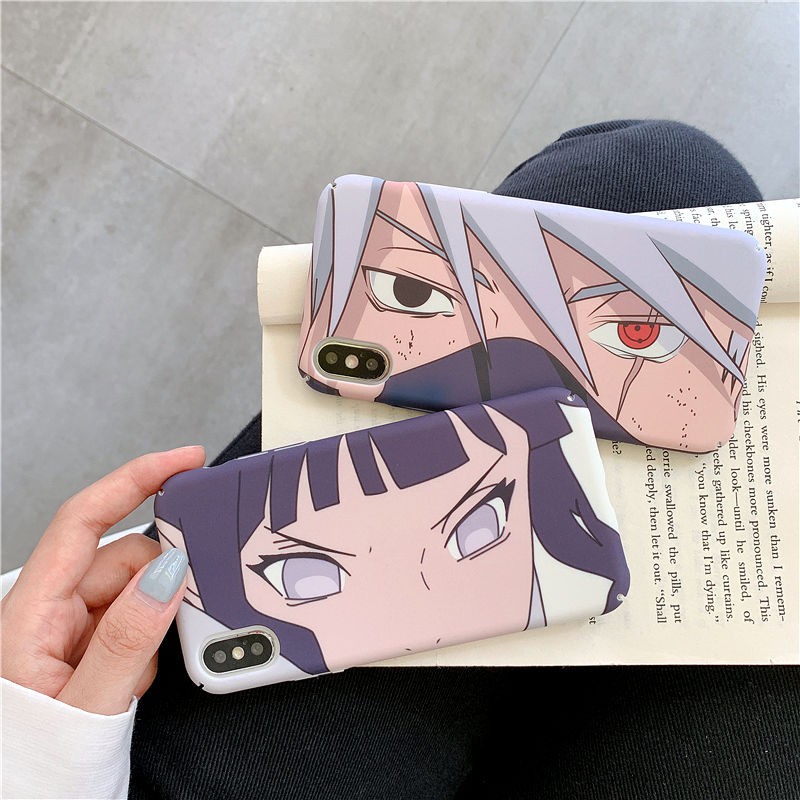 Ốp lưng điện thoại di động Anime Naruto Kakashi Apple 6 / 6spiPhone7 8 xxsmax Hinata xr7p 8p