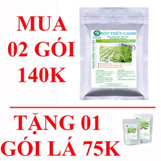 Dung dịch thủy canh Combo 2 gói lá 140k tặng 01 gói 75k