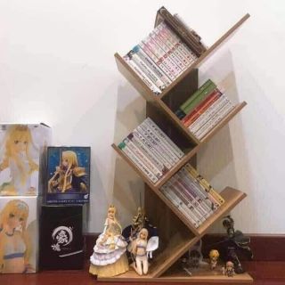 Kệ sách xương cá