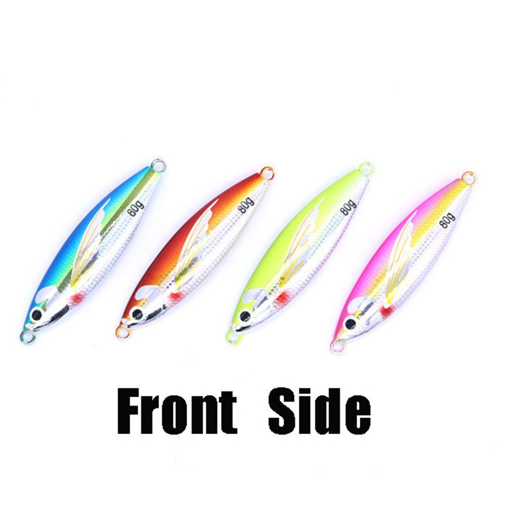 MYRONGVN 40g 60g 80g 100g Metal Metal Jig Fish Accessories Lead Casting Spoon Lure Fishing Lures