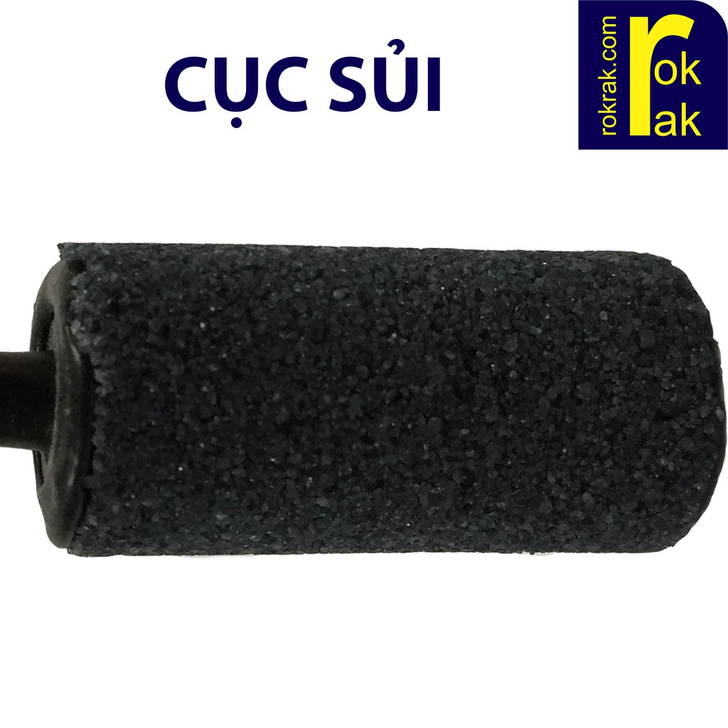 Combo 5 cục sủi oxy NHỎ hình trụ dài 4cm