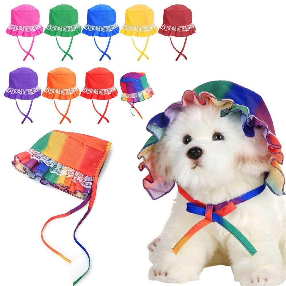 YVE Mũ Tắm Chống Nắng Ngoài Trời Thoải Mái Cho Thú Cưng