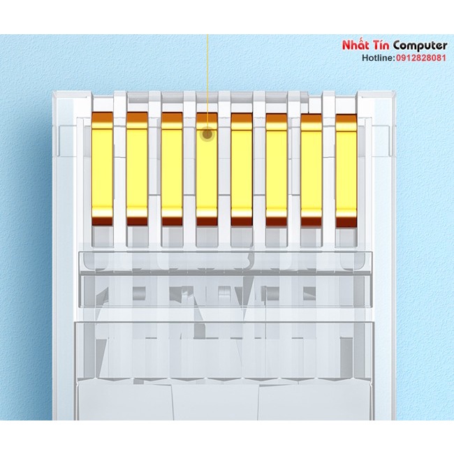 Hạt mạng RJ45 Cat6 chính hãng Ugreen cao cấp