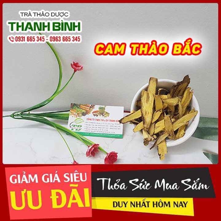 Cam Thảo Bắc 100g - Hàng Loại 1 Đảm Bảo Chất Lượng