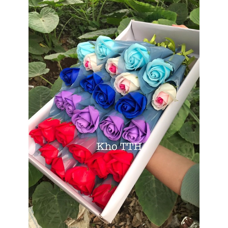 Hoa hồng sáp thơm 1 bông