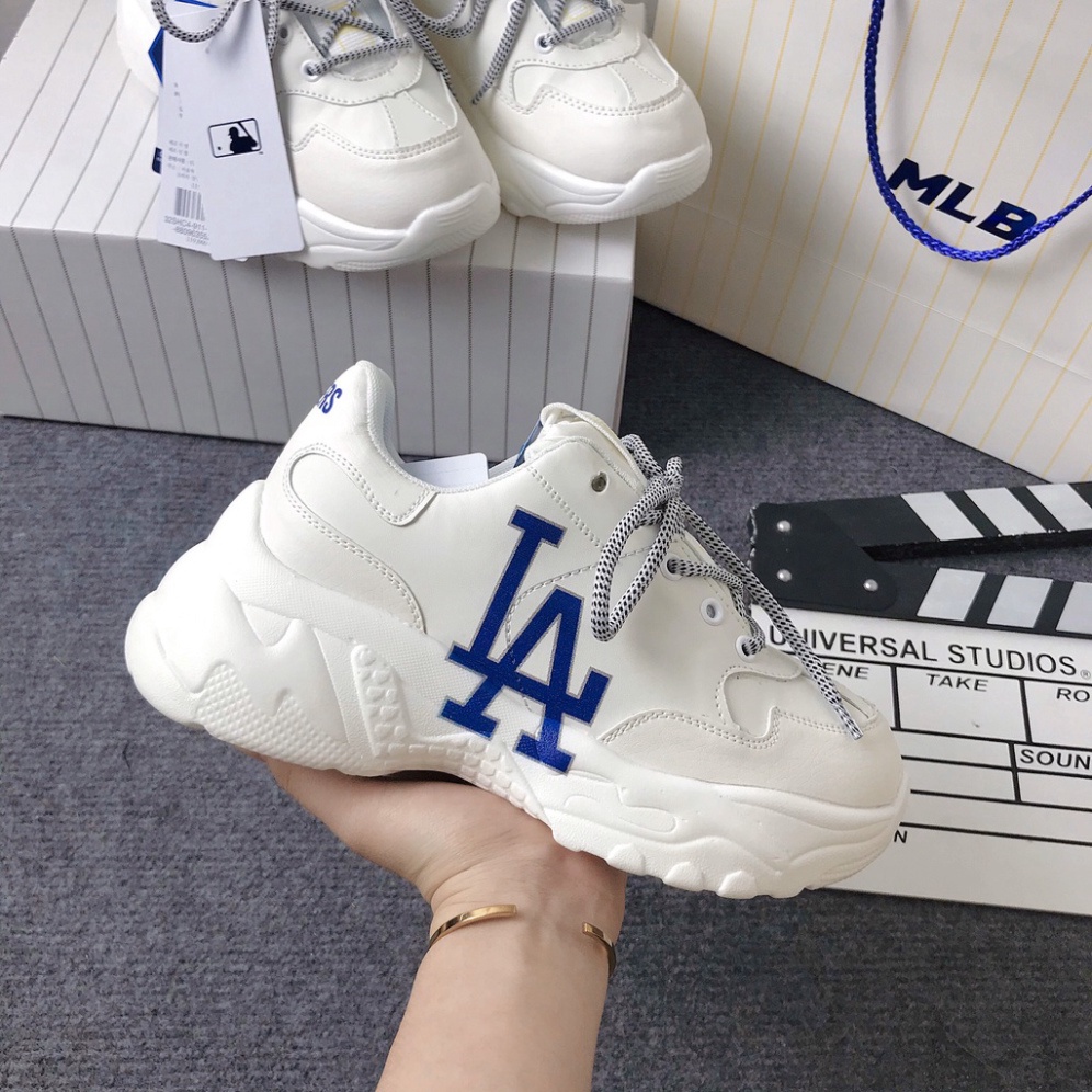 [FREE SHIP] Giày sneaker mlb đế liền đủ mẫu boston, la, ny vàng, ny đế nâu da cao cấp full size nam nữ (36-43) | BigBuy360 - bigbuy360.vn