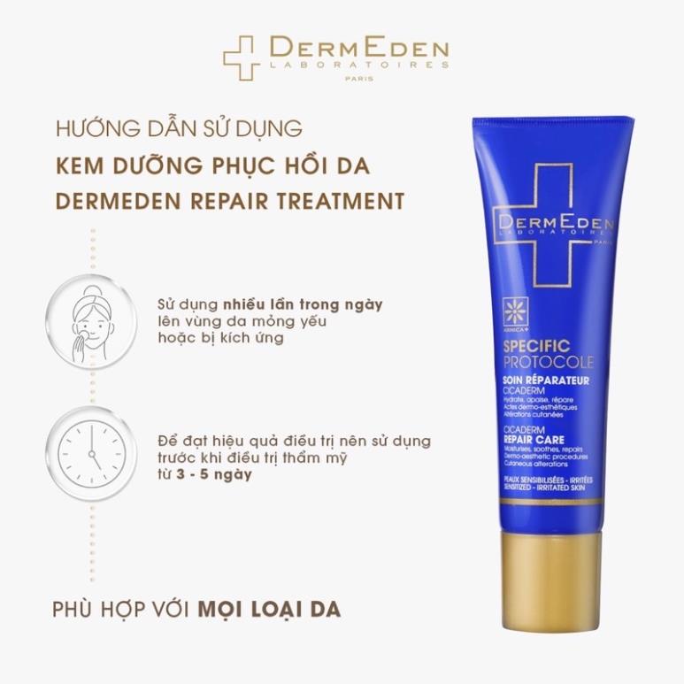 Kem dưỡng phục hồi và dưỡng ẩm Dermeden repair care 30ml