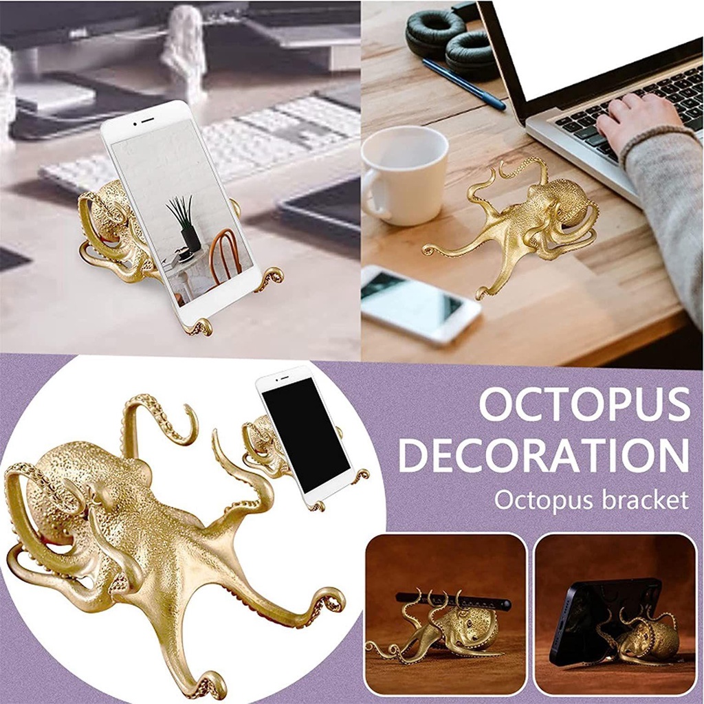BTLIMER Giá Đỡ ĐiệN ThoạI HìNh BạCh TuộC Dễ Thương